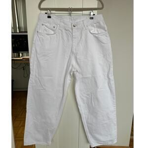 rag & bone Women's White Wide Leg Denim Jeans,Size 34, EUC